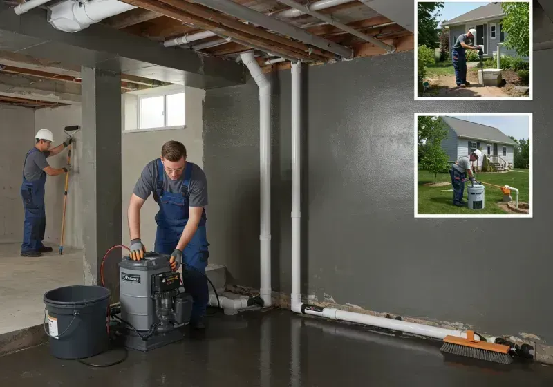 Basement Waterproofing and Flood Prevention process in Polo, IL